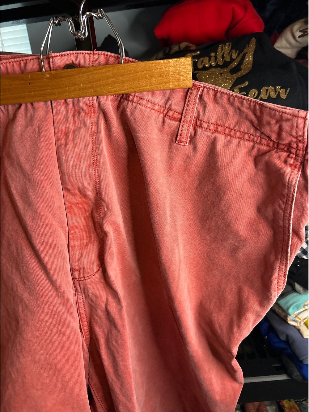 Lucky Brand Coral Pink Chino Shorts